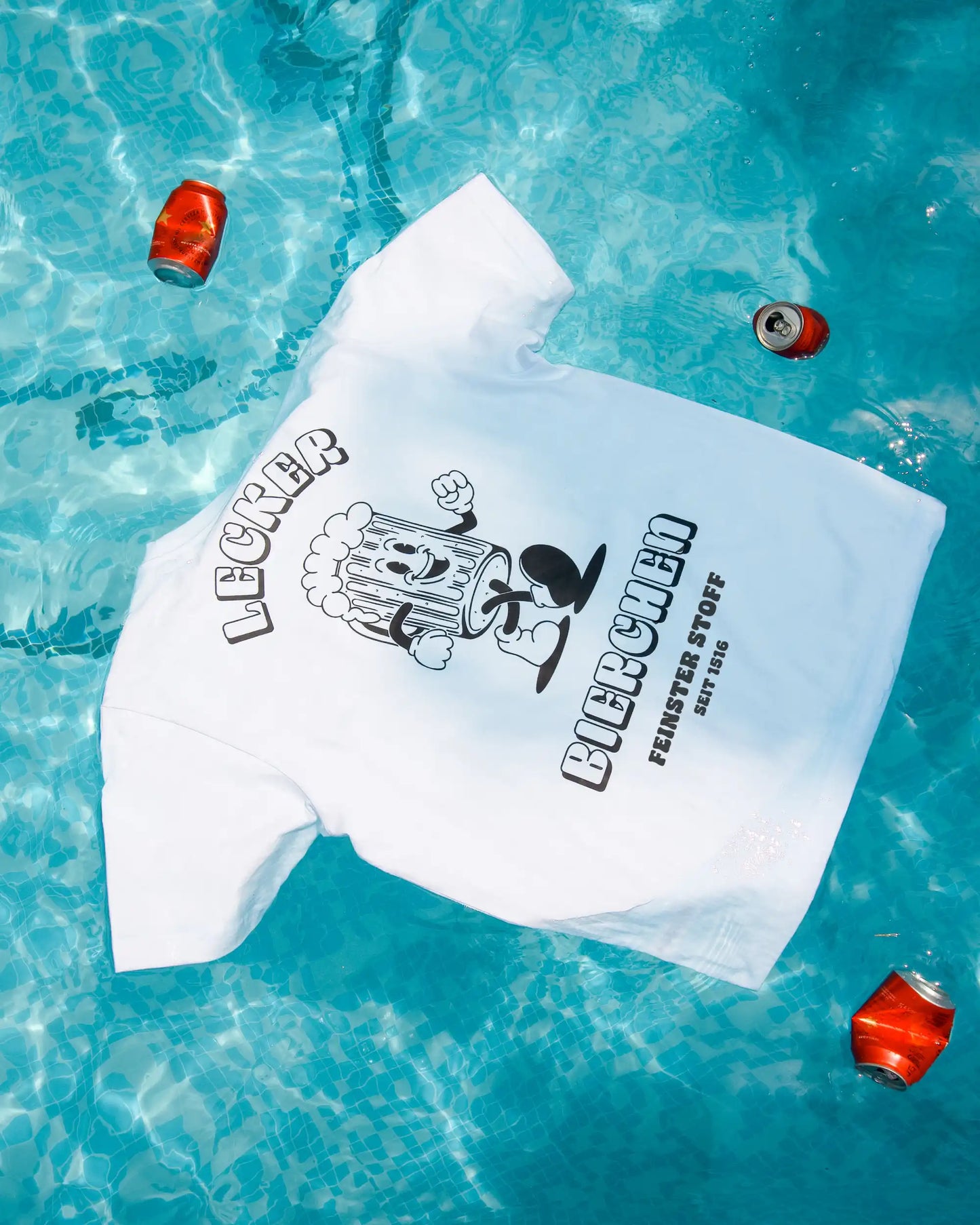 Lecker Bierchen Oversize T-Shirt