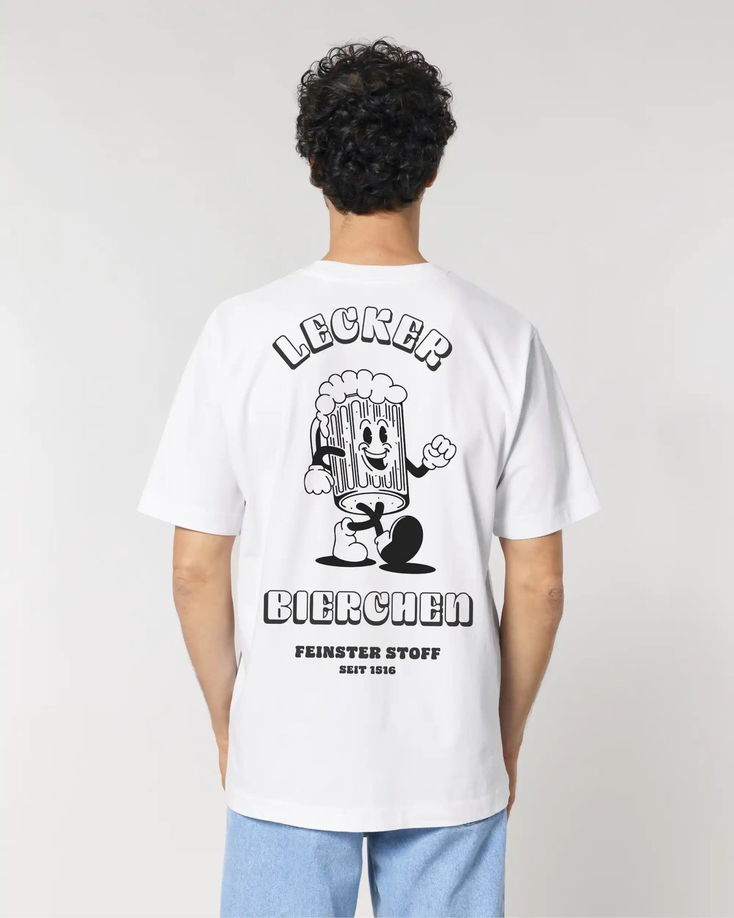 Lecker Bierchen Oversize T-Shirt