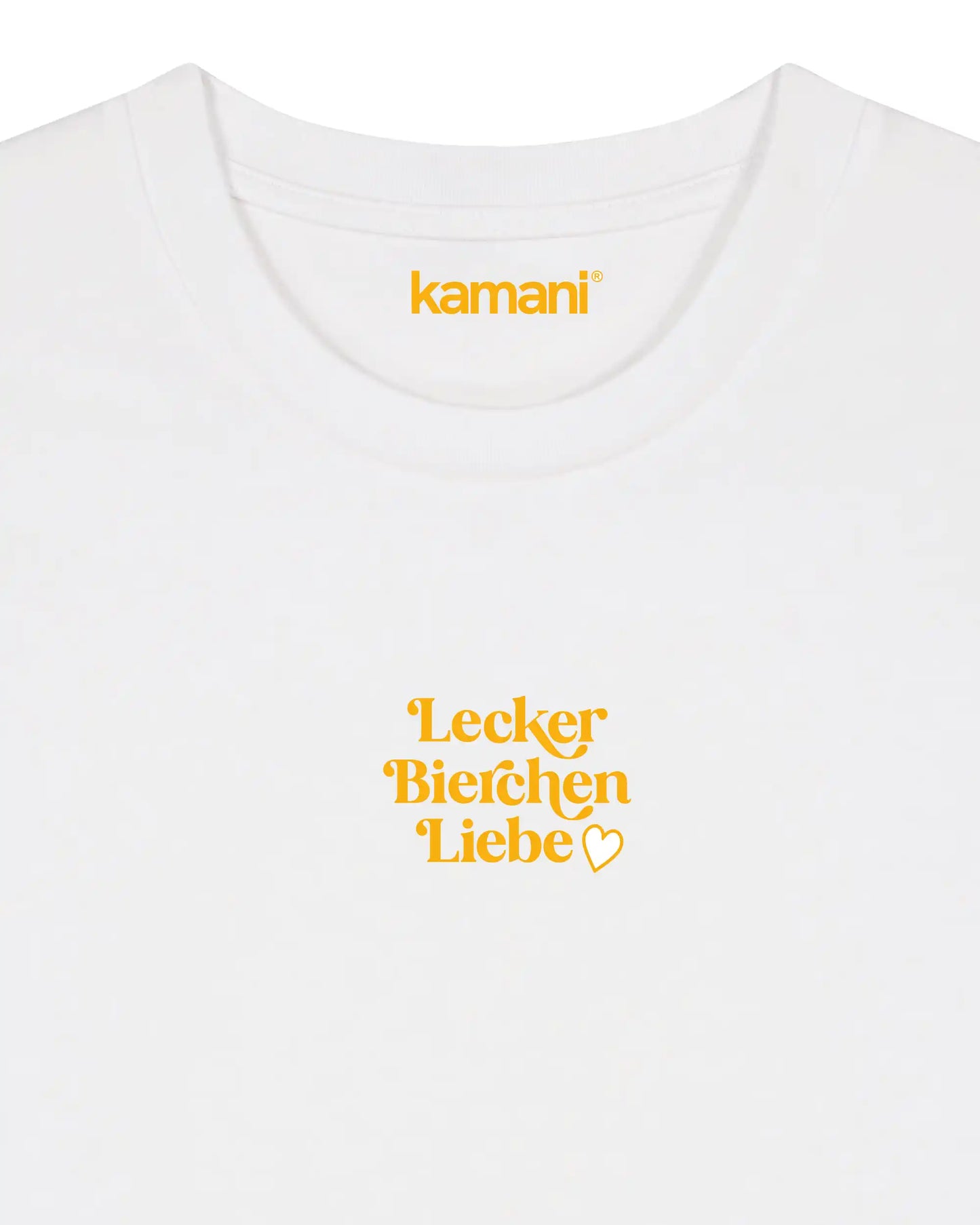 Lecker Bierchen Liebe T-Shirt (orange)