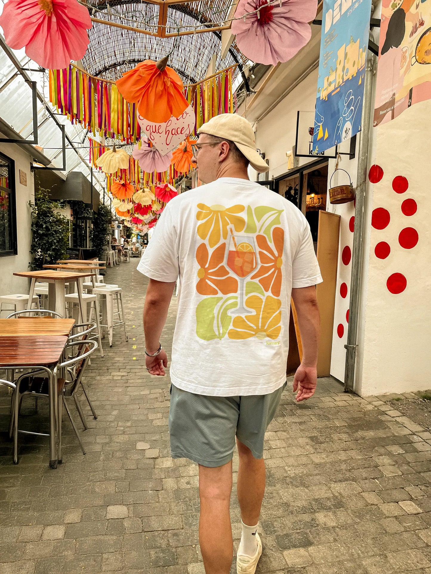 Orange Spritz Oversize T-Shirt