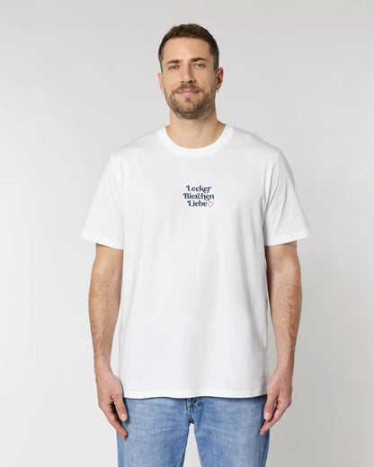 Lecker Bierchen Liebe T-Shirt (blau)