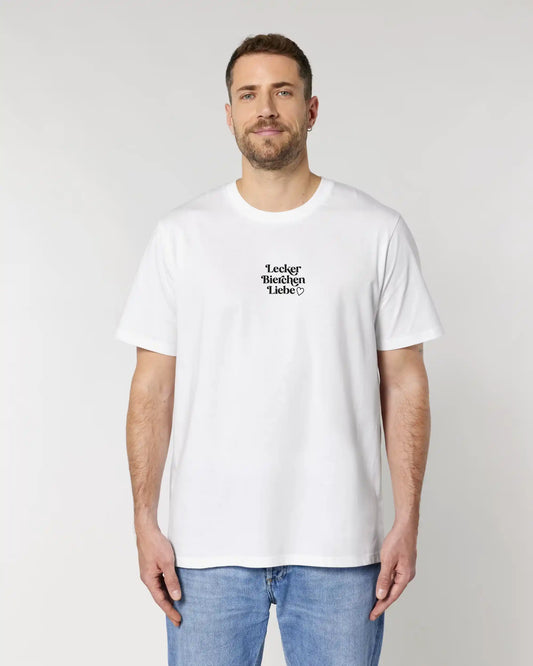 Lecker Bierchen Liebe T-Shirt (schwarz)