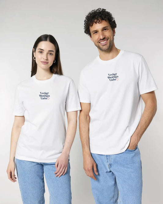 Lecker Bierchen Liebe T-Shirt (blau)