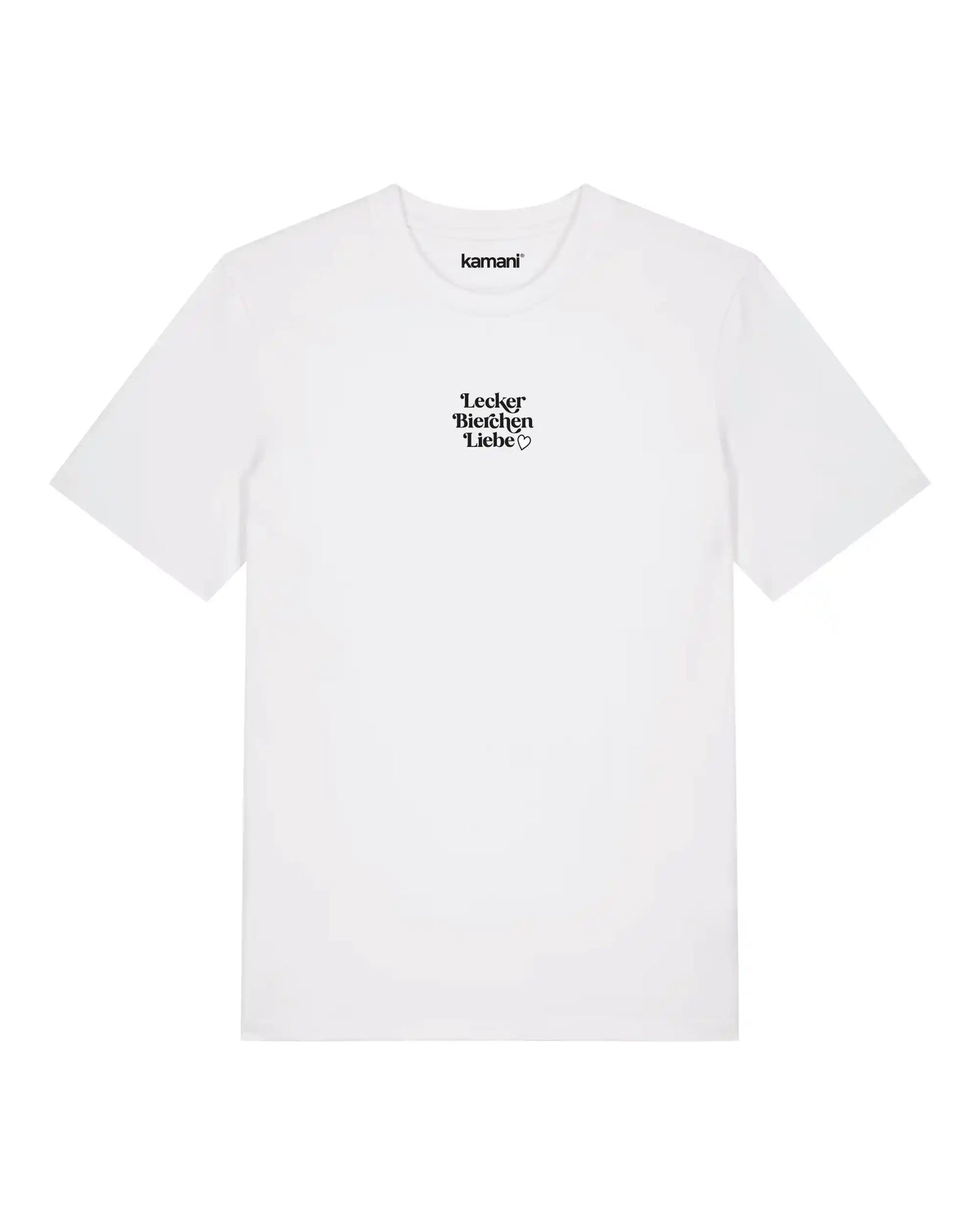 Lecker Bierchen Liebe T-Shirt (schwarz)
