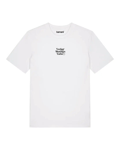 Lecker Bierchen Liebe T-Shirt (schwarz)
